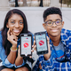 Hannah and Charlie Lucas, creators of the NotOK app